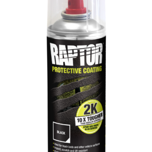 Raptor 2K Aerosol; 400ml; black