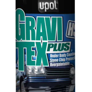 Gravitex HS Stone Chip Protector; 1l bottle; black