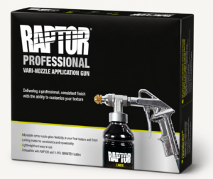 U-Pol RAPTOR – Professionelle Sprühpistole mit variabler Düse