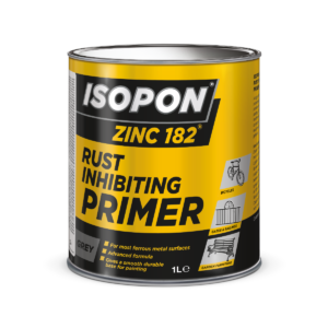 Isopon ZINC 182 - Anti-Rust Primer; 1l tin; grey