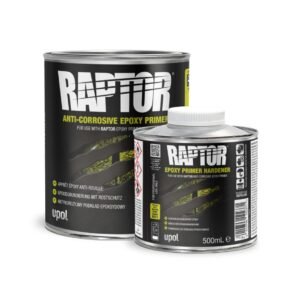 Raptor Anti-Corrosive Epoxy Primer; 1,5l kit; grey