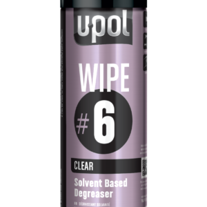 U-Pol WIPE#6 - Solvet Based Degreaser; 450ml aerosol; clear